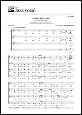 Auld lang syne SATB choral sheet music cover